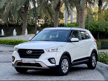 Hyundai  Creta  2019  Automatic  168,000 Km  4 Cylinder  Front Wheel Drive (FWD)  SUV  White