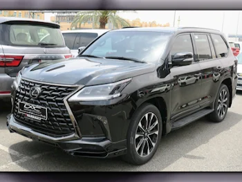 Lexus  LX  570 S Black Edition  2021  Automatic  55,000 Km  8 Cylinder  Four Wheel Drive (4WD)  SUV  Black  With Warranty