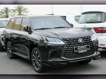 Lexus  LX  570 S Black Edition  2021  Automatic  55,000 Km  8 Cylinder  Four Wheel Drive (4WD)  SUV  Black  With Warranty