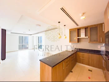 1 Bedrooms  Apartment  For Rent  in Doha -  The Pearl  Not Furnished