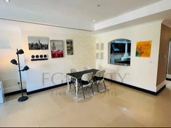 1 Bedrooms  Apartment  For Rent  in Doha -  The Pearl  Fully Furnished