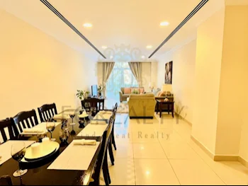 2 Bedrooms  Apartment  For Rent  in Doha -  Fereej Bin Mahmoud  Fully Furnished