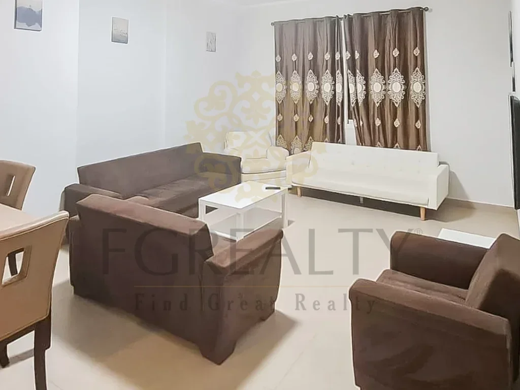 1 Bedrooms  Apartment  For Rent  in Lusail -  Fox Hills  Fully Furnished