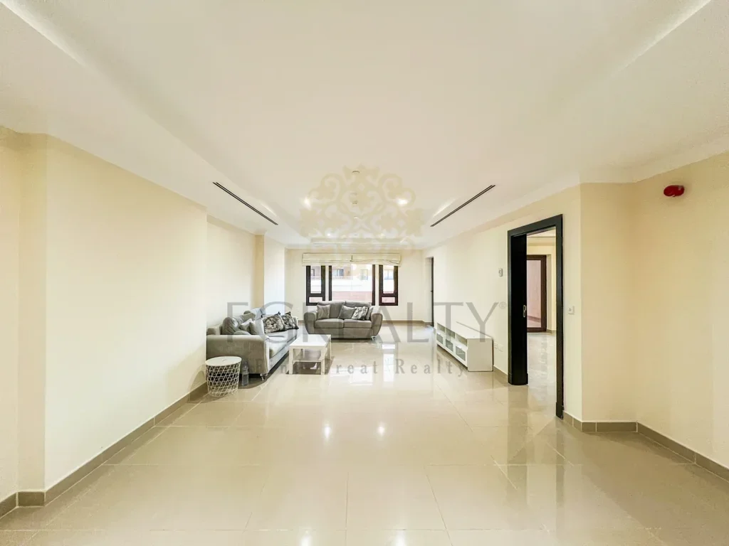 1 Bedrooms  Apartment  For Rent  in Doha -  The Pearl  Not Furnished