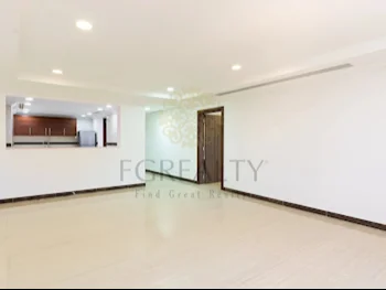 1 Bedrooms  Apartment  For Rent  in Doha -  The Pearl  Not Furnished