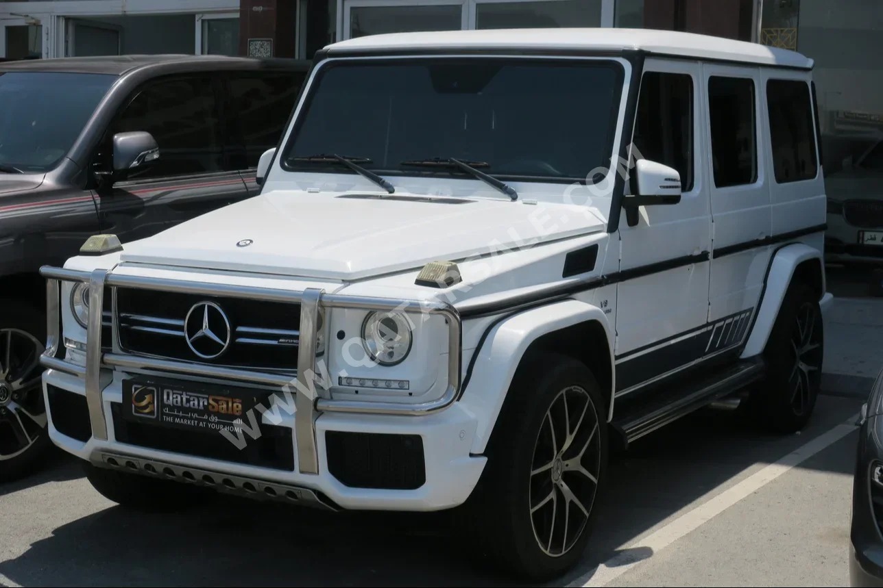  Mercedes-Benz  G-Class  63 AMG  2016  Automatic  133,000 Km  8 Cylinder  Four Wheel Drive (4WD)  SUV  White  With Warranty