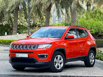 Jeep  Compass  longitude  2019  Automatic  59,000 Km  6 Cylinder  Four Wheel Drive (4WD)  SUV  Orange