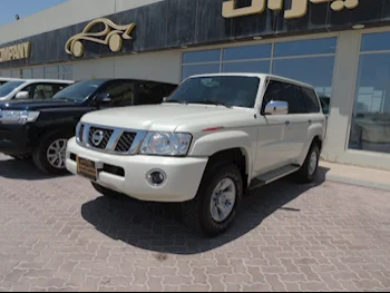 Nissan  Patrol  Safari  2023  Automatic  2,000 Km  6 Cylinder  Four Wheel Drive (4WD)  SUV  White  With Warranty