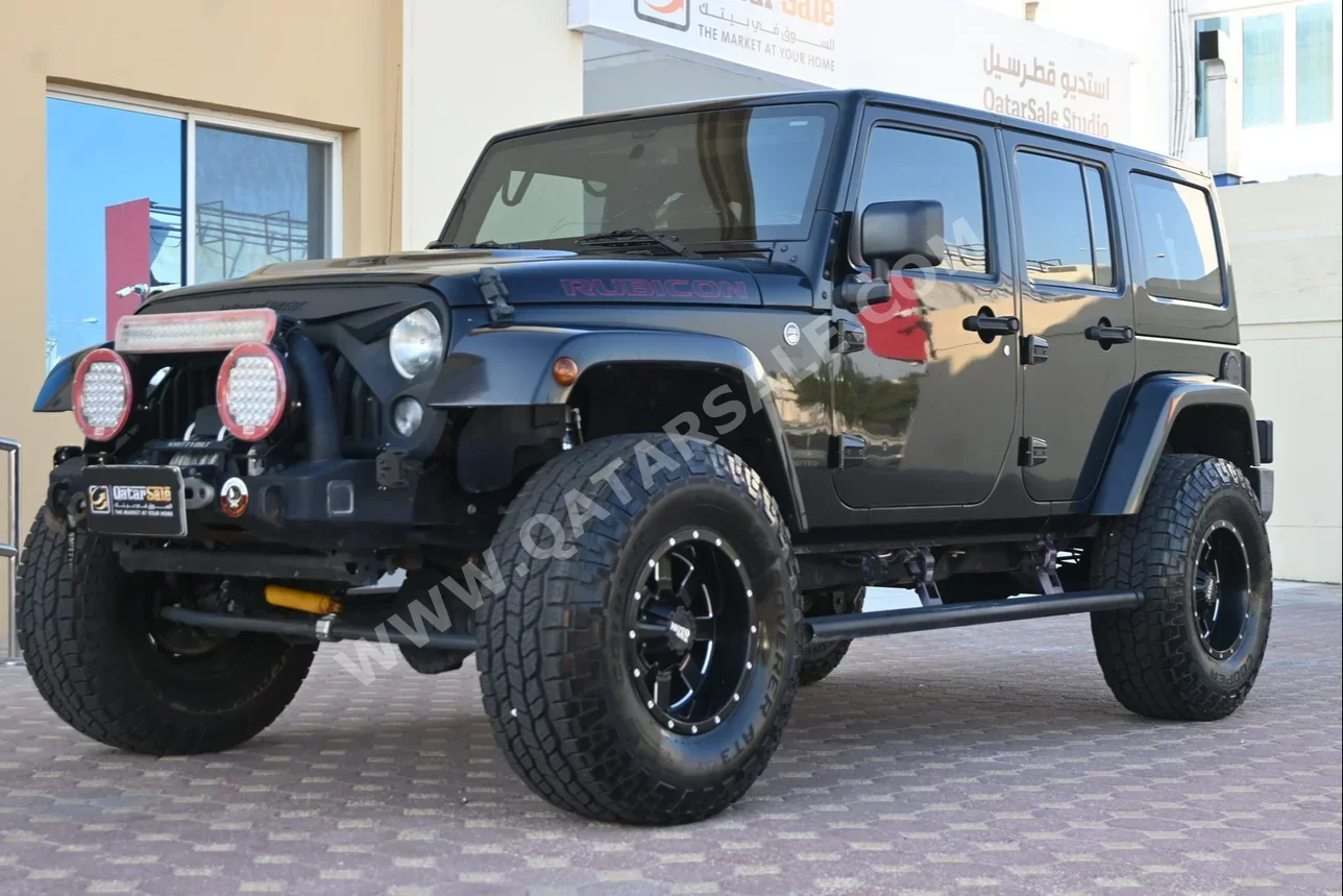  Jeep  Wrangler  Rubicon  2016  Automatic  88,000 Km  6 Cylinder  Four Wheel Drive (4WD)  SUV  Black  With Warranty