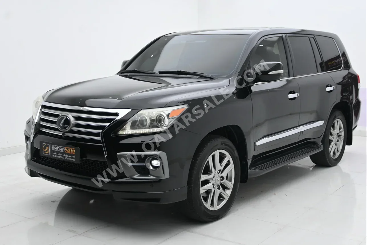 Lexus  LX  570  2012  Automatic  191,000 Km  8 Cylinder  Four Wheel Drive (4WD)  SUV  Black