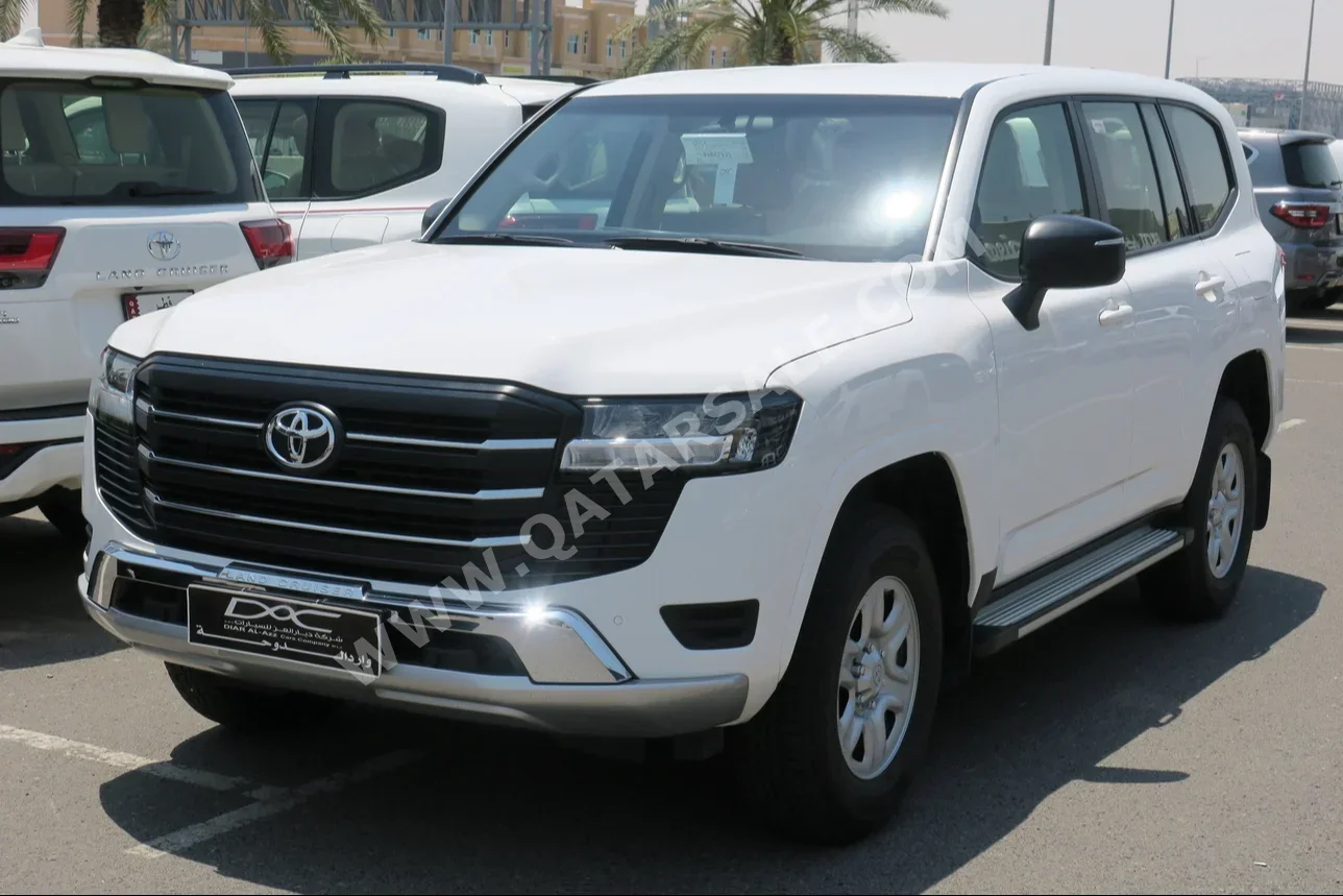 Toyota  Land Cruiser  GX  2024  Automatic  3,000 Km  6 Cylinder  Four Wheel Drive (4WD)  SUV  White  With Warranty