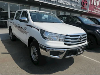 Toyota  Hilux  2024  Manual  0 Km  4 Cylinder  Four Wheel Drive (4WD)  Pick Up  White  With Warranty