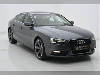 Audi  A5  50 TFSI  2015  Automatic  77,000 Km  6 Cylinder  All Wheel Drive (AWD)  Sedan  Gray