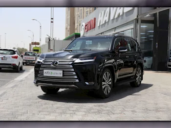 Lexus  LX  600 Luxury  2023  Automatic  3,200 Km  6 Cylinder  Four Wheel Drive (4WD)  SUV  Black  With Warranty