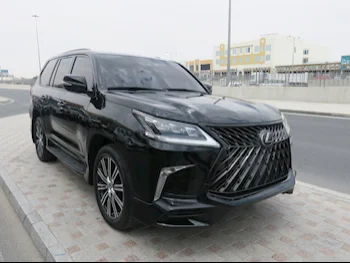 Lexus  LX  570 S  2018  Automatic  139,000 Km  8 Cylinder  Four Wheel Drive (4WD)  SUV  Black