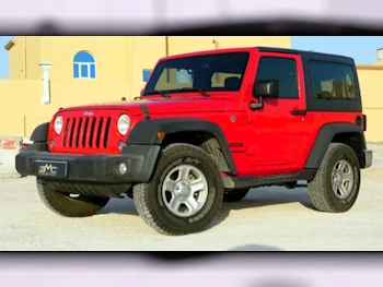 Jeep  Wrangler  Sport  2016  Automatic  83,000 Km  6 Cylinder  Four Wheel Drive (4WD)  SUV  Red