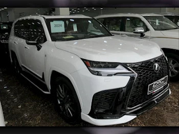 Lexus  LX  600 F Sport  2024  Automatic  0 Km  6 Cylinder  Four Wheel Drive (4WD)  SUV  White  With Warranty