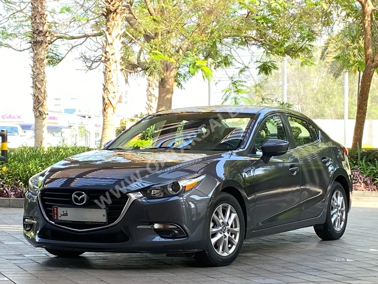 Mazda  Mazda 3  2019  Automatic  109,000 Km  4 Cylinder  Rear Wheel Drive (RWD)  Sedan  Gray