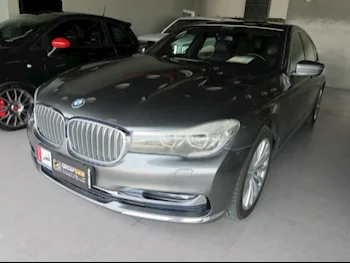 BMW  7-Series  730 Li  2016  Automatic  180,000 Km  4 Cylinder  Rear Wheel Drive (RWD)  Sedan  Gray