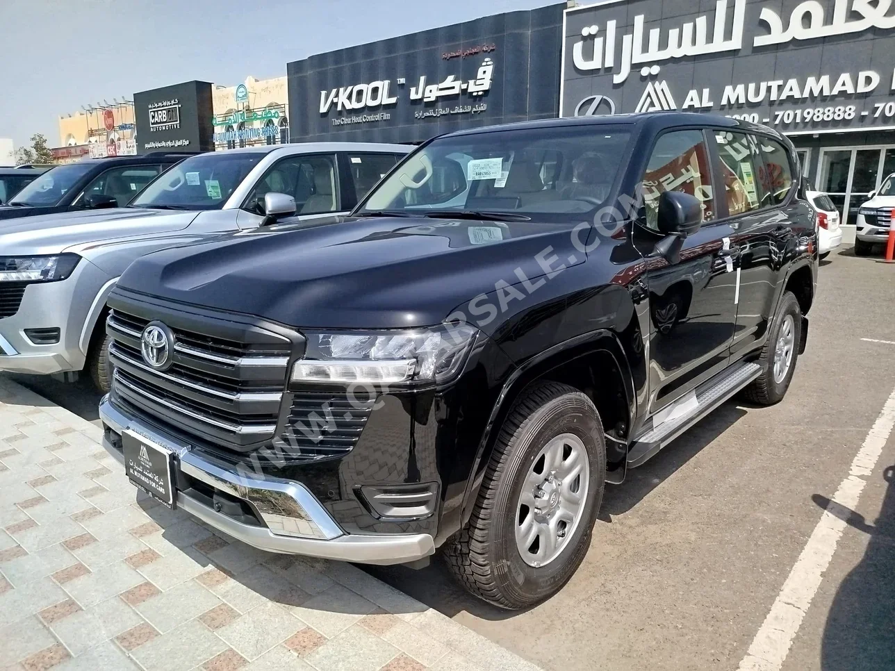 Toyota  Land Cruiser  GX  2024  Automatic  0 Km  6 Cylinder  Four Wheel Drive (4WD)  SUV  Black  With Warranty