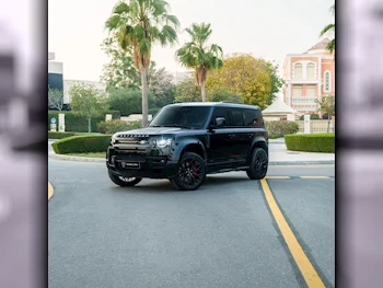 Land Rover  Defender  110 X  2023  Automatic  14,500 Km  6 Cylinder  Four Wheel Drive (4WD)  SUV  Black  With Warranty