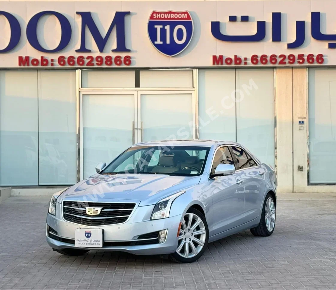 Cadillac  ATS  2017  Automatic  64,000 Km  4 Cylinder  Rear Wheel Drive (RWD)  Sedan  Silver