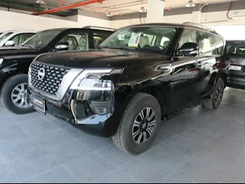 Nissan  Patrol  SE  2023  Automatic  0 Km  6 Cylinder  Four Wheel Drive (4WD)  SUV  Black  With Warranty