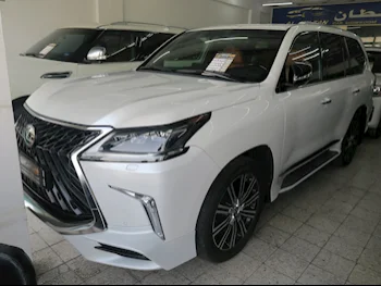 Lexus  LX  570 S  2019  Automatic  80,000 Km  8 Cylinder  Four Wheel Drive (4WD)  SUV  White