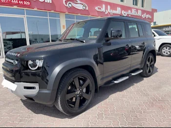 Land Rover  Defender  110  2023  Automatic  34,000 Km  6 Cylinder  Four Wheel Drive (4WD)  SUV  Black  With Warranty