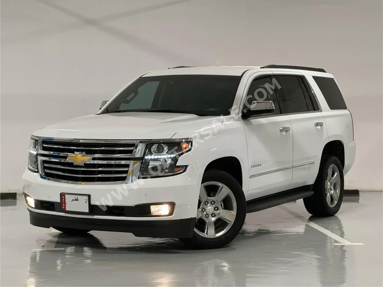 Chevrolet  Tahoe  2019  Automatic  58,000 Km  8 Cylinder  Rear Wheel Drive (RWD)  SUV  White