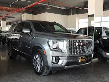 GMC  Yukon  Denali  2021  Automatic  42,000 Km  8 Cylinder  Four Wheel Drive (4WD)  SUV  Gray  With Warranty