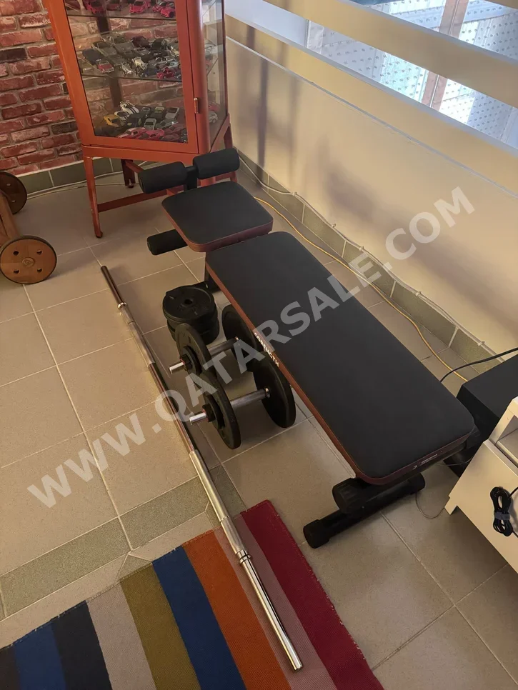 Sports/Exercises Equipment - Weight Bench  - Black