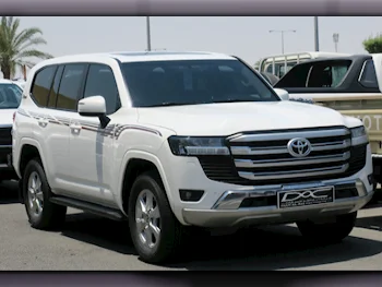 Toyota  Land Cruiser  GXR Twin Turbo  2022  Automatic  79,000 Km  6 Cylinder  Four Wheel Drive (4WD)  SUV  White  With Warranty