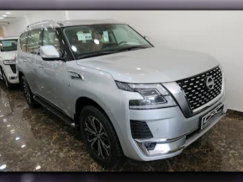 Nissan  Patrol  Titanium  2023  Automatic  0 Km  8 Cylinder  Four Wheel Drive (4WD)  SUV  Silver  With Warranty