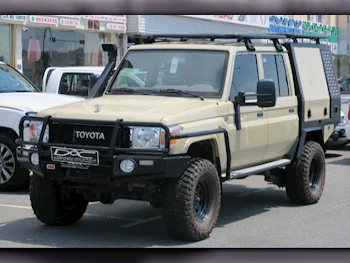  Toyota  Land Cruiser  LX  2015  Manual  5,000 Km  6 Cylinder  Four Wheel Drive (4WD)  Pick Up  Beige  With Warranty