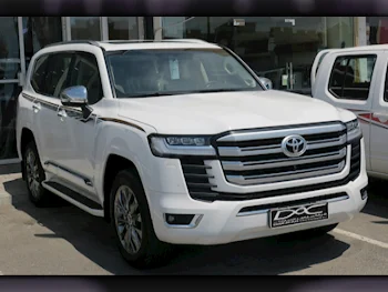 Toyota  Land Cruiser  VX Twin Turbo  2023  Automatic  0 Km  6 Cylinder  Four Wheel Drive (4WD)  SUV  White  With Warranty