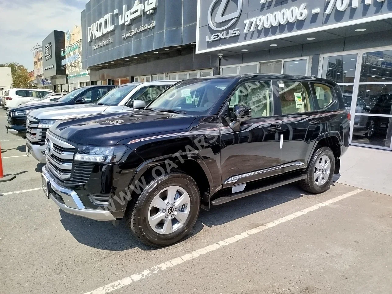 Toyota  Land Cruiser  GXR  2024  Automatic  0 Km  6 Cylinder  Four Wheel Drive (4WD)  SUV  Black  With Warranty