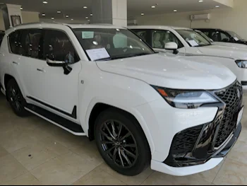  Lexus  LX  600 F Sport  2024  Automatic  0 Km  6 Cylinder  Four Wheel Drive (4WD)  SUV  White  With Warranty