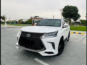 Lexus  LX  570 S Black Edition  2020  Automatic  60,000 Km  8 Cylinder  Four Wheel Drive (4WD)  SUV  White  With Warranty