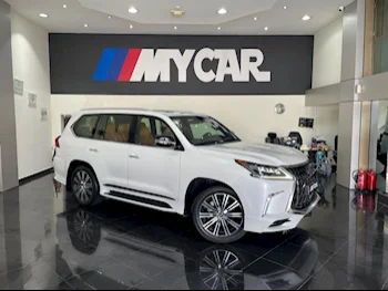 Lexus  LX  570 S  2020  Automatic  132,000 Km  8 Cylinder  Four Wheel Drive (4WD)  SUV  White