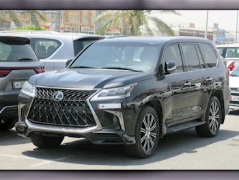 Lexus  LX  570 S  2018  Automatic  103,000 Km  8 Cylinder  Four Wheel Drive (4WD)  SUV  Black