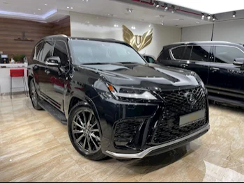 Lexus  LX  600 F Sport  2023  Automatic  3,000 Km  6 Cylinder  Four Wheel Drive (4WD)  SUV  Black  With Warranty