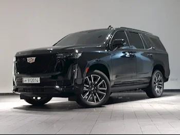 Cadillac  Escalade  2023  Automatic  8,500 Km  8 Cylinder  Four Wheel Drive (4WD)  SUV  Black  With Warranty