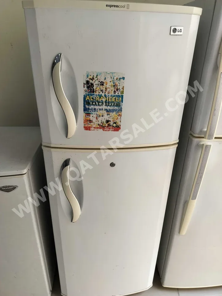 LG  Bottom Freezer Refrigerator  White