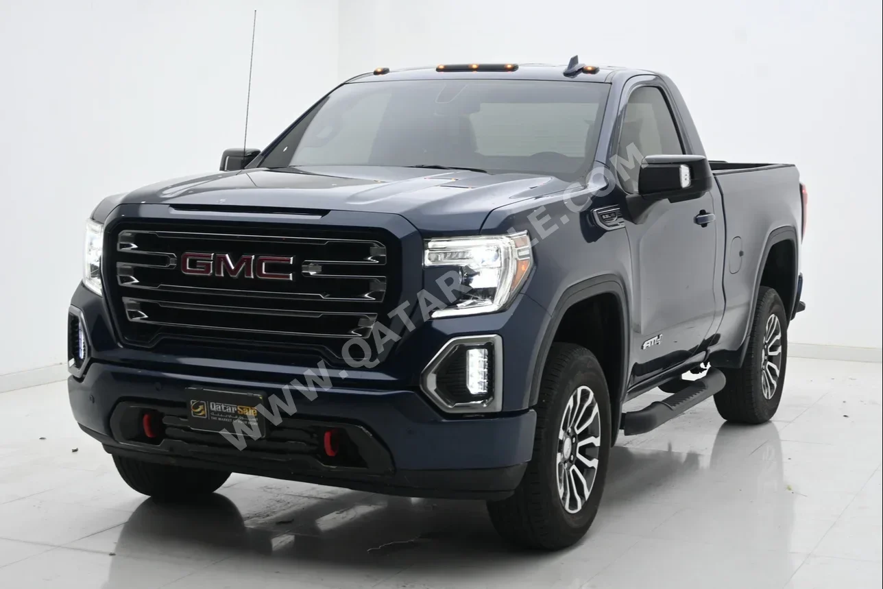 GMC Sierra AT4 Dark Blue 2020 For Sale in Qatar