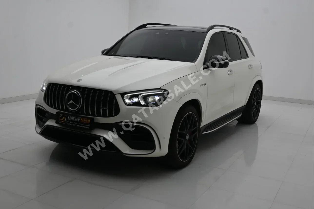 مرسيدس - بنز  جي ال اي  63S AMG  2021  اوتوماتيك  35,000 كم  8 سلندر  دفع رباعي  اس يو في  أبيض  تحت الضمان