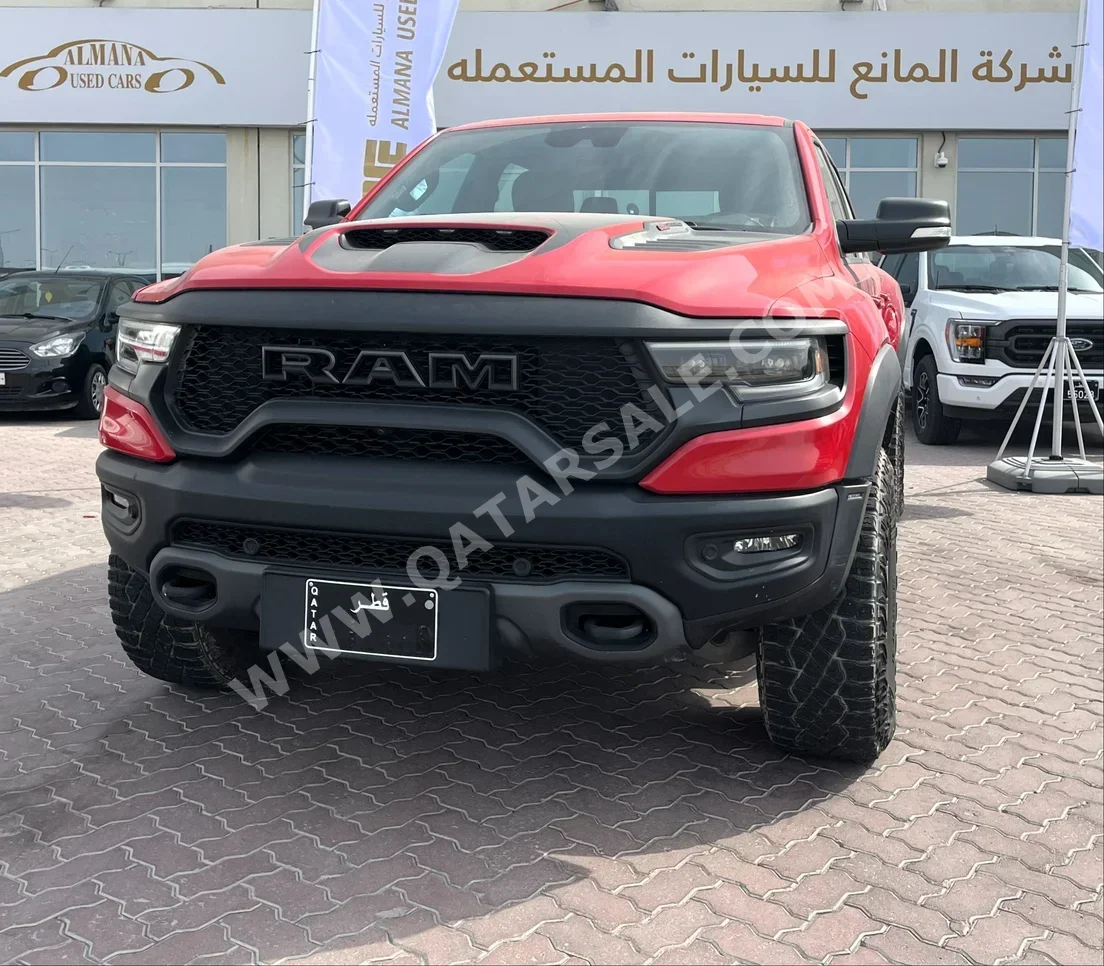 Dodge  Ram  TRX  2021  Automatic  25,000 Km  8 Cylinder  Four Wheel Drive (4WD)  Pick Up  Red  With Warranty