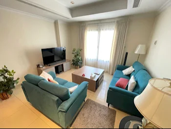 1 Bedrooms  Apartment  For Rent  in Doha -  The Pearl  Fully Furnished