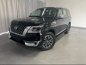 Nissan  Patrol  LE Platinum  2022  Automatic  0 Km  8 Cylinder  Four Wheel Drive (4WD)  SUV  Black  With Warranty