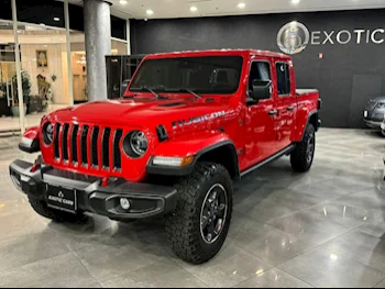 Jeep  Gladiator  Rubicon  2022  Automatic  735 Km  6 Cylinder  Four Wheel Drive (4WD)  Pick Up  Red  With Warranty